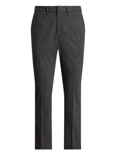 Polo Ralph Lauren Prince Of Wales Check Trousers In Black
