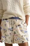 Polo Ralph Lauren Ski Graphic Boxer Shorts In Ski Slopes