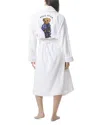 Polo Ralph Lauren Printed Bear Robe In White