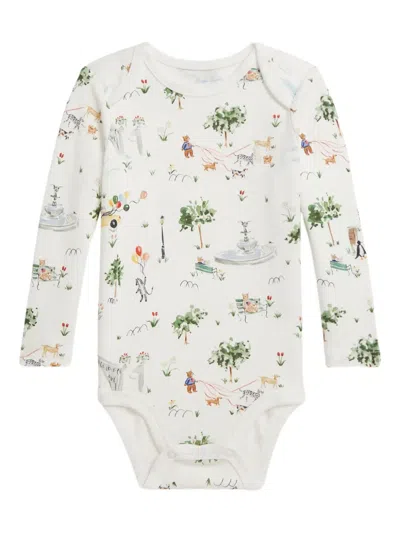 Polo Ralph Lauren Babies' Printed Body In White