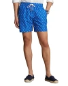 Polo Ralph Lauren Men's 5.75-inch Traveler Classic Swim Trunks In Blue