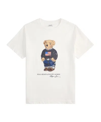 Polo Ralph Lauren Babies' Printed T-shirt In White
