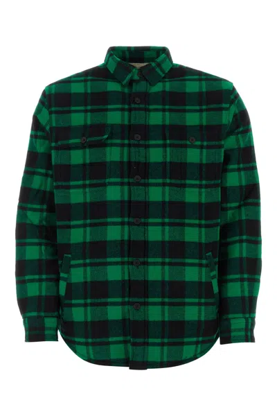 POLO RALPH LAUREN PRINTED WOOL BLEND SHIRT