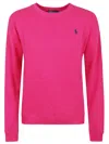 Polo Ralph Lauren Prl Cn Po-long Sleeve-sweatshirt In Bright Pink