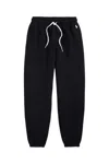 Polo Ralph Lauren Prl Flc Pnt-ankle-athletic In Black