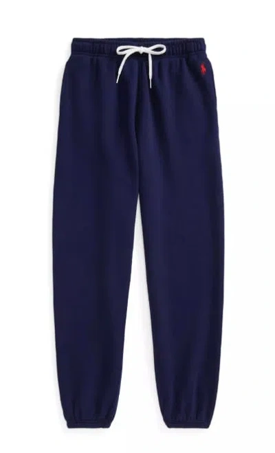 Polo Ralph Lauren Prl Flc Pnt-ankle-athletic In Blue