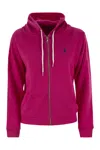 Polo Ralph Lauren Hoodie Logo Embroidered Front Pockets