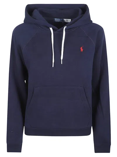Polo Ralph Lauren Prl Shrknhd-long Sleeve-sweatshirt In Blue