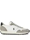 Polo Ralph Lauren Prl Trail 125 Suede Mesh Sneakers In Multi