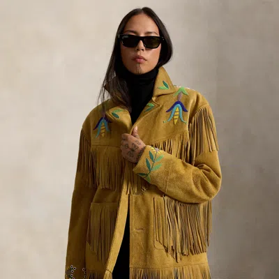 Polo Ralph Lauren Prl X Tópa Shimmering Sage Jacket In Maple