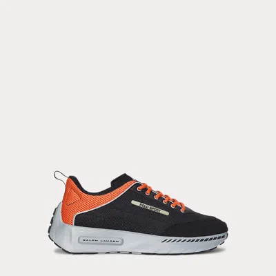 Polo Ralph Lauren Ps250 Sneaker In Active Orange/black