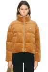 Polo Ralph Lauren Puffer Coat In Brown