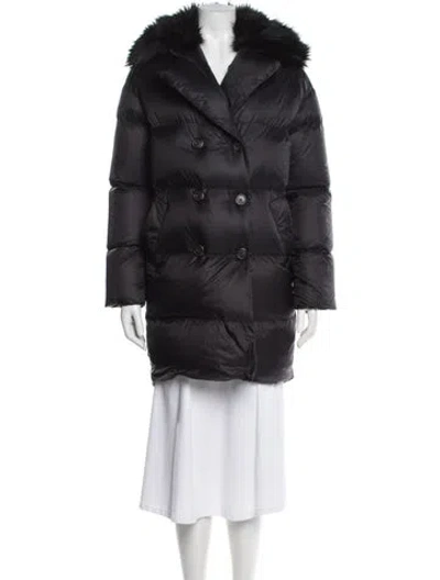 Pre-owned Polo Ralph Lauren Puffer Coat In Gray