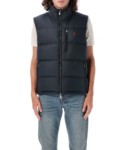 Polo Ralph Lauren Puffer Vest In Brown