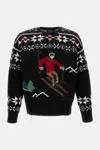 Polo Ralph Lauren Skier Long-sleeve Jumper In Black