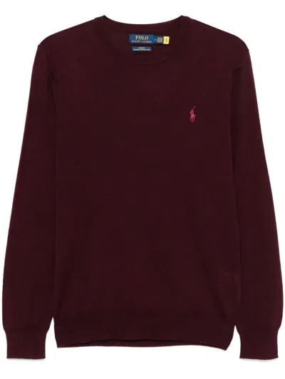 POLO RALPH LAUREN LIGHTWEIGHT WOOL CREW-NECK PULLOVER