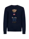 Polo Ralph Lauren Pullover In Cotton Blend In Blue