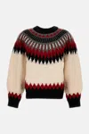 Polo Ralph Lauren Wool-cashmere Fair Isle Sweater In Multi