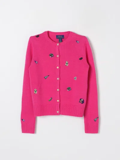 Polo Ralph Lauren Kids' Pullover  Kinder Farbe Pink