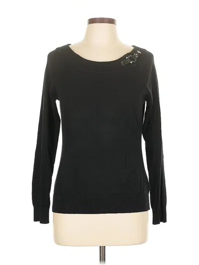 Pre-owned Polo Ralph Lauren Pullover Sweater In Black