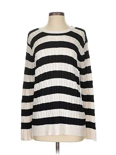 Pre-owned Polo Ralph Lauren Pullover Sweater In Black