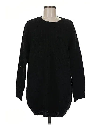 Pre-owned Polo Ralph Lauren Pullover Sweater In Black