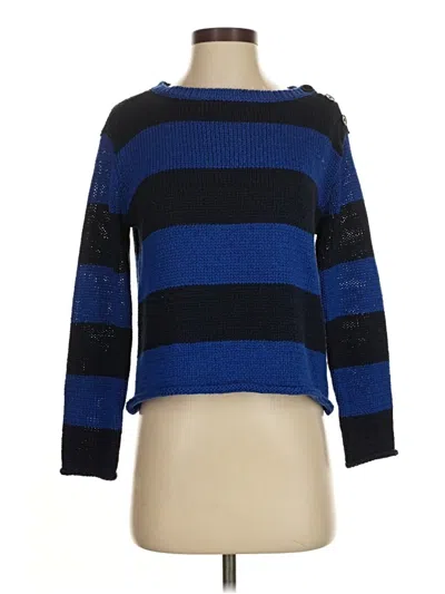 Pre-owned Polo Ralph Lauren Pullover Sweater In Blue