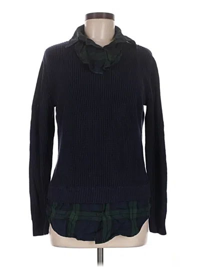 Pre-owned Polo Ralph Lauren Pullover Sweater In Blue