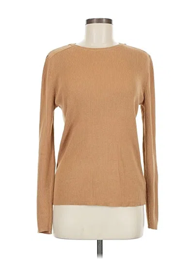 Pre-owned Polo Ralph Lauren Pullover Sweater In Brown