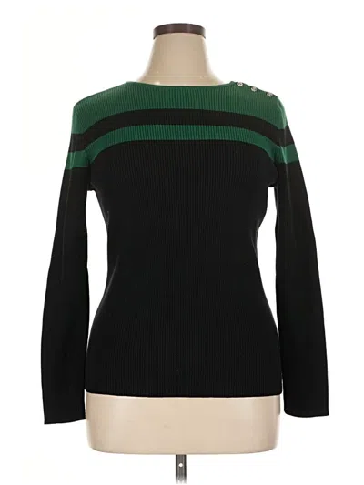 Pre-owned Polo Ralph Lauren Pullover Sweater In Green