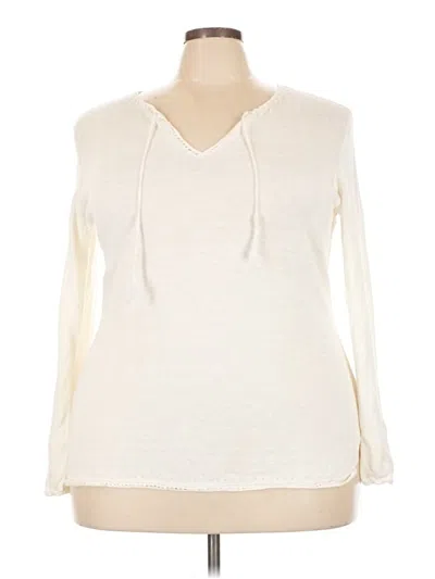 Pre-owned Polo Ralph Lauren Pullover Sweater In Ivory