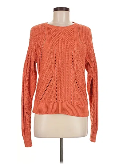 Pre-owned Polo Ralph Lauren Pullover Sweater In Orange