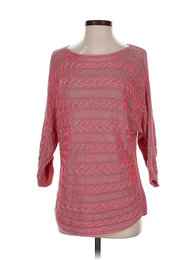 Pre-owned Polo Ralph Lauren Pullover Sweater In Pink