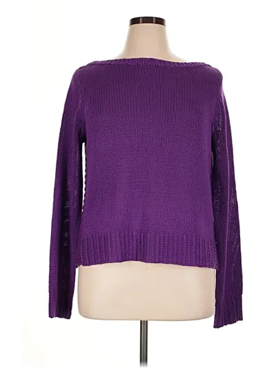 Polo Ralph Lauren Pullover Sweater In Purple