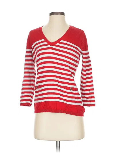 Pre-owned Polo Ralph Lauren Pullover Sweater In Red