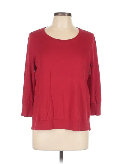 Pre-owned Polo Ralph Lauren Pullover Sweater In Red