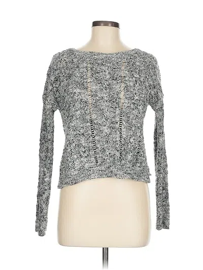 Pre-owned Polo Ralph Lauren Pullover Sweater In Silver