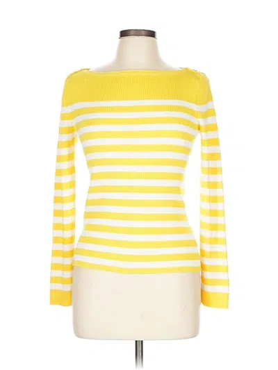 Pre-owned Polo Ralph Lauren Pullover Sweater In Yellow