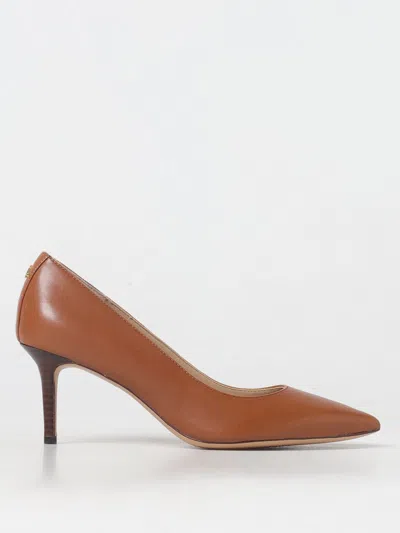 Polo Ralph Lauren Pumps  Woman Color Leather In Leder