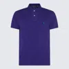 POLO RALPH LAUREN PURPLE COTTON POLO SHIRT