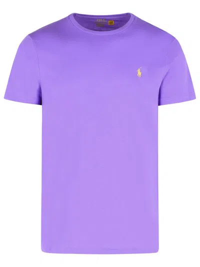 Polo Ralph Lauren Purple Cotton T-shirt