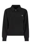 Polo Ralph Lauren Long Sleeve Sweatshirt In Black