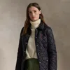 Polo Ralph Lauren Quilted Barn Jacket In Polo Black