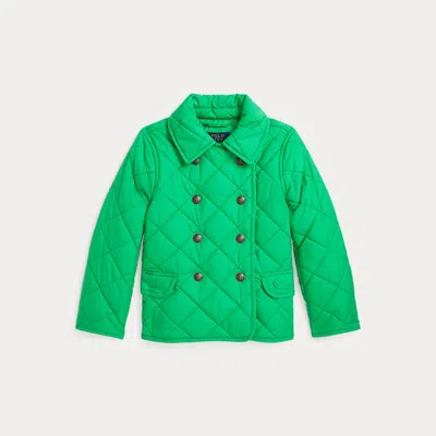 Polo Ralph Lauren Kids' Quilted Barn Jacket In Stem