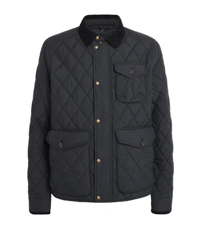 Polo Ralph Lauren Quilted Beaton Jacket In Black