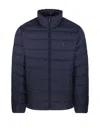 Polo Ralph Lauren Quilted Blue Recycled Polyester Puffer Jacket In Blue