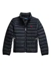 Polo Ralph Lauren Quilted Bomber Jacket In Black