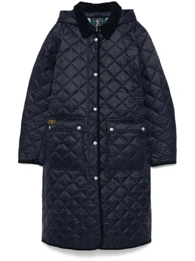 Polo Ralph Lauren Quilted Coat In Blue