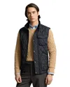 Polo Ralph Lauren The Beaton Quilted Utility Vest In Black