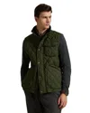 Polo Ralph Lauren The Beaton Quilted Utility Vest In Green